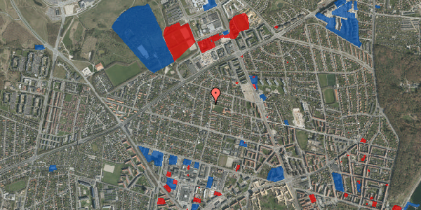 Jordforureningskort på Lillehammervej 21, 8200 Aarhus N