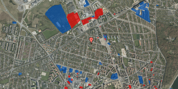 Jordforureningskort på Lillehammervej 22, 8200 Aarhus N