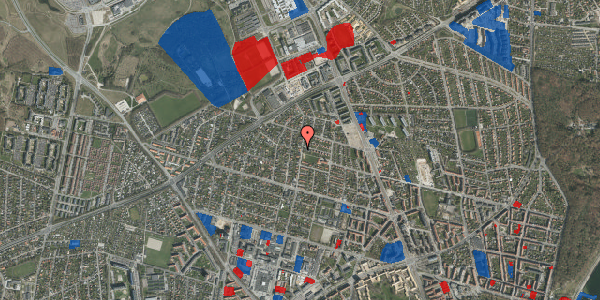 Jordforureningskort på Lillehammervej 23, 8200 Aarhus N