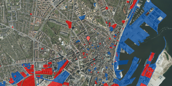 Jordforureningskort på Lollandsgade 18, 8000 Aarhus C