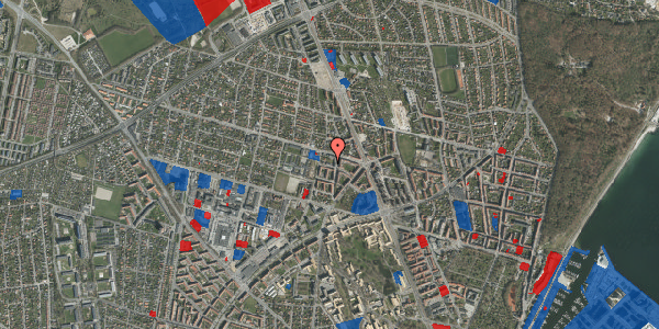 Jordforureningskort på Lucernevej 6, 1. th, 8200 Aarhus N