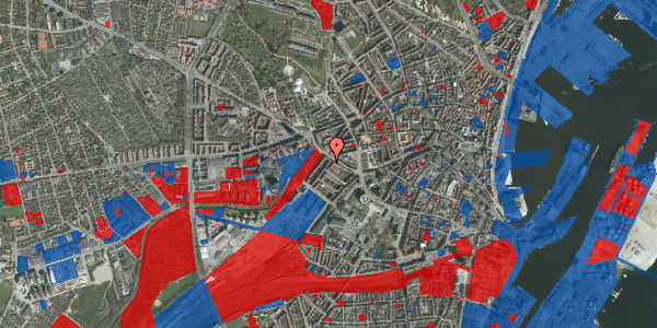 Jordforureningskort på Lundbyesgade 4, 3. tv, 8000 Aarhus C