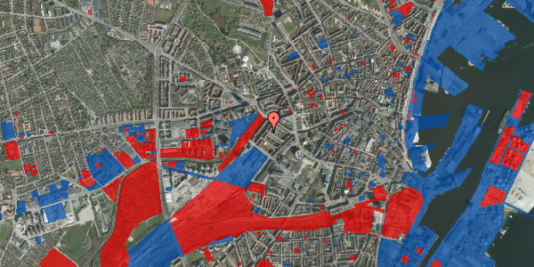 Jordforureningskort på Lundbyesgade 9, 1. th, 8000 Aarhus C