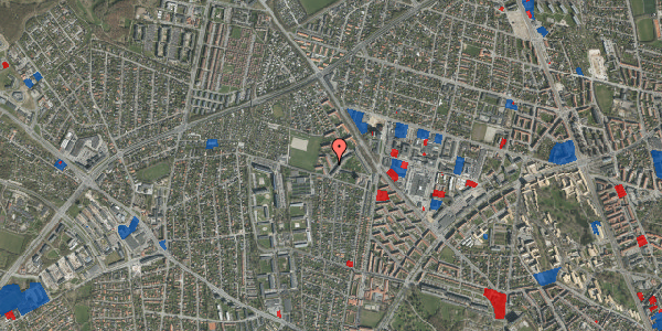 Jordforureningskort på Majdalen 1, 3. th, 8210 Aarhus V