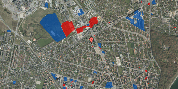 Jordforureningskort på Malmøgade 22, 8200 Aarhus N