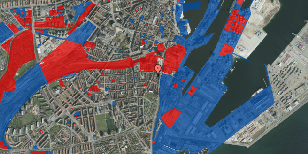 Jordforureningskort på Marselisborg Allé 5, 1. tv, 8000 Aarhus C