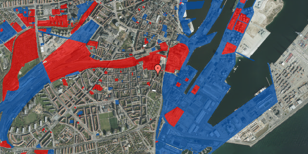 Jordforureningskort på Marselisborg Allé 10, 3. tv, 8000 Aarhus C