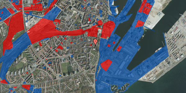 Jordforureningskort på Marselisborg Allé 27, 1. , 8000 Aarhus C