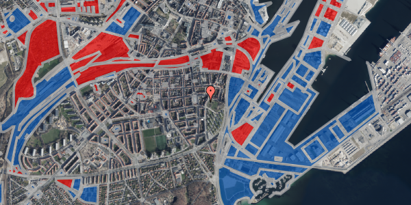 Jordforureningskort på Marselisborg Allé 34, st. th, 8000 Aarhus C