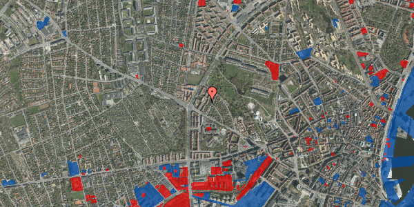 Jordforureningskort på Martin Vahls Vej 14, 1. th, 8000 Aarhus C