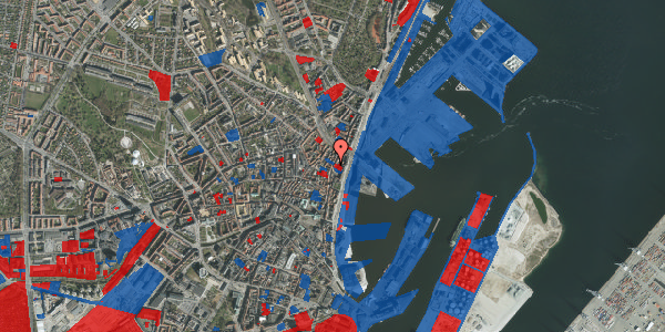 Jordforureningskort på Mejlgade 45, st. , 8000 Aarhus C