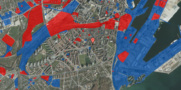 Jordforureningskort på Montanagade 66, 4. tv, 8000 Aarhus C