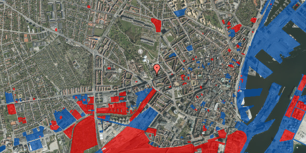 Jordforureningskort på Mønsgade 6, 1. th, 8000 Aarhus C