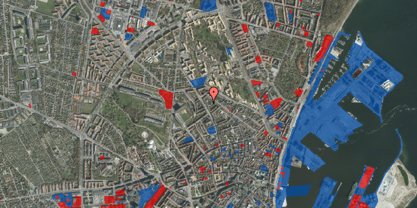 Jordforureningskort på Ny Munkegade 70B, st. th, 8000 Aarhus C