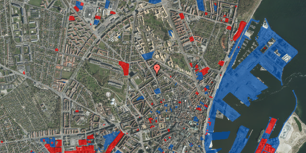 Jordforureningskort på Ny Munkegade 71, st. tv, 8000 Aarhus C