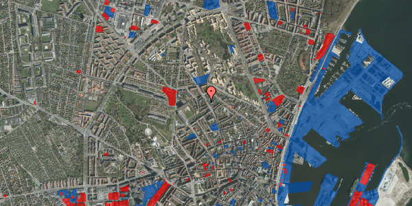 Jordforureningskort på Ny Munkegade 75, 1. tv, 8000 Aarhus C