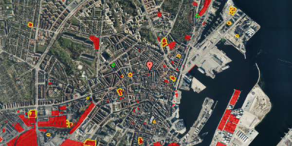 Jordforureningskort på Nørre Allé 21, kl. , 8000 Aarhus C