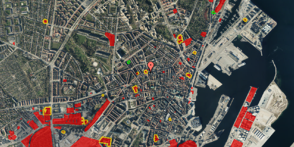 Jordforureningskort på Nørre Allé 33, 1. tv, 8000 Aarhus C