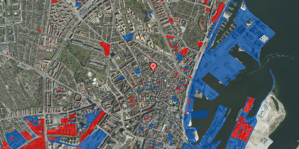 Jordforureningskort på Nørre Allé 42B, 8000 Aarhus C