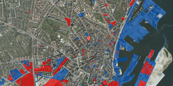 Jordforureningskort på Nørre Allé 49, 1. , 8000 Aarhus C