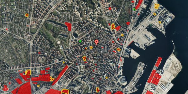Jordforureningskort på Nørre Allé 50, 3. , 8000 Aarhus C