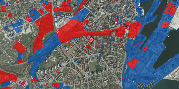 Jordforureningskort på Ole Rømers Gade 4, 3. , 8000 Aarhus C