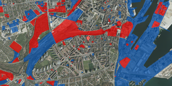 Jordforureningskort på Ole Rømers Gade 17, 8000 Aarhus C