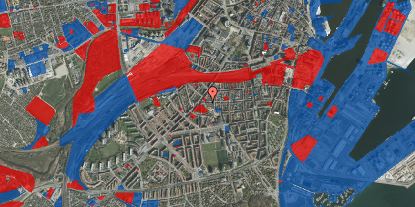 Jordforureningskort på Ole Rømers Gade 40, 2. tv, 8000 Aarhus C