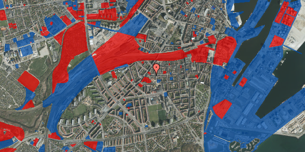 Jordforureningskort på Ole Rømers Gade 42, 2. , 8000 Aarhus C