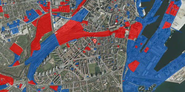 Jordforureningskort på Ole Rømers Gade 50, 8000 Aarhus C