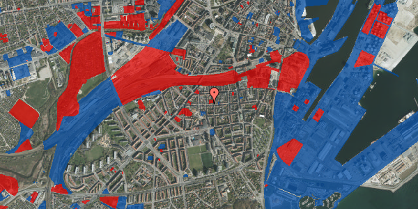 Jordforureningskort på Ole Rømers Gade 51, 8000 Aarhus C