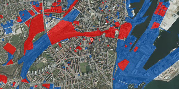 Jordforureningskort på Ole Rømers Gade 57, 8000 Aarhus C