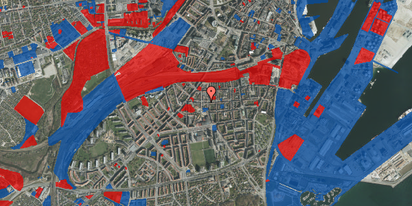 Jordforureningskort på Ole Rømers Gade 58, 8000 Aarhus C