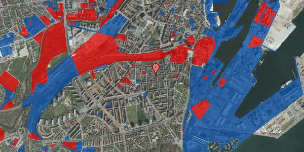 Jordforureningskort på Ole Rømers Gade 98, st. , 8000 Aarhus C