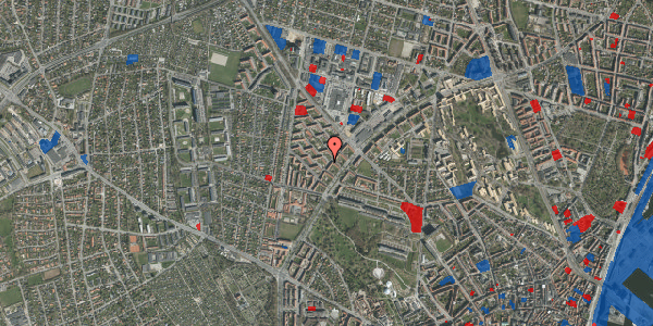 Jordforureningskort på Otto Benzons Vej 1, 1. th, 8210 Aarhus V