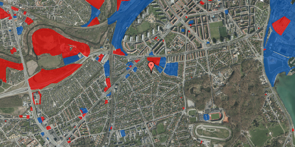 Jordforureningskort på Regnersgade 12, 8260 Viby J