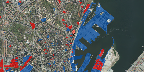 Jordforureningskort på Rådmand Liisbergs Gade 4, 3. th, 8000 Aarhus C