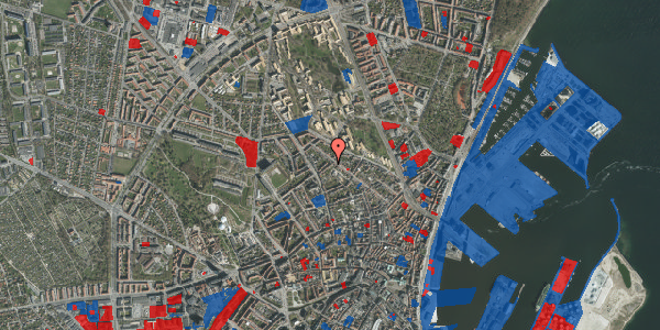 Jordforureningskort på Samsøgade 15, st. , 8000 Aarhus C