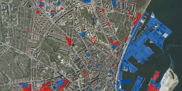 Jordforureningskort på Samsøgade 19, 1. , 8000 Aarhus C