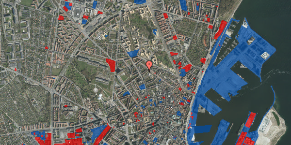 Jordforureningskort på Samsøgade 23, 2. th, 8000 Aarhus C