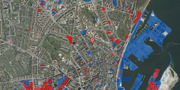 Jordforureningskort på Samsøgade 31, st. , 8000 Aarhus C
