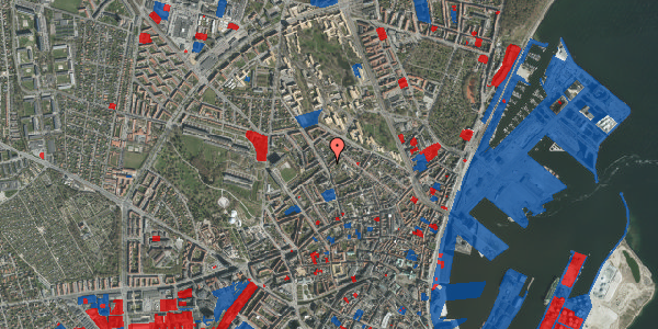 Jordforureningskort på Samsøgade 36, st. , 8000 Aarhus C