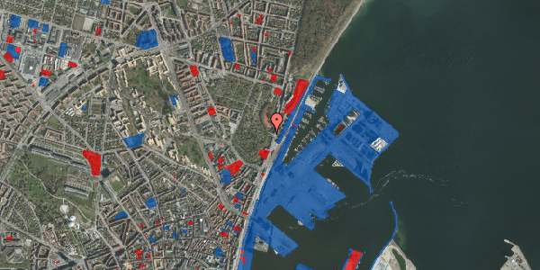 Jordforureningskort på Sandgravvej 3, st. th, 8000 Aarhus C