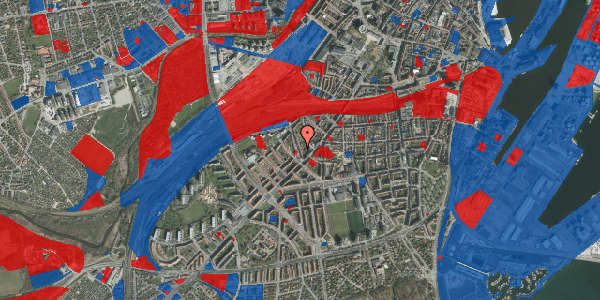 Jordforureningskort på Schleppegrellsgade 4, 1. tv, 8000 Aarhus C