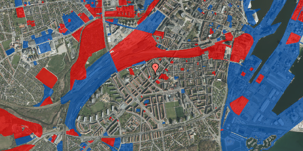 Jordforureningskort på Schleppegrellsgade 4, 2. tv, 8000 Aarhus C