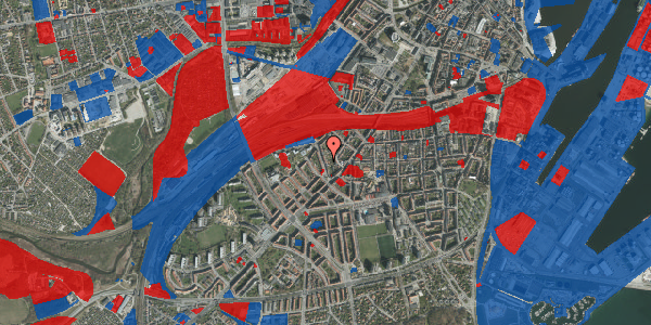 Jordforureningskort på Schleppegrellsgade 10, 1. th, 8000 Aarhus C