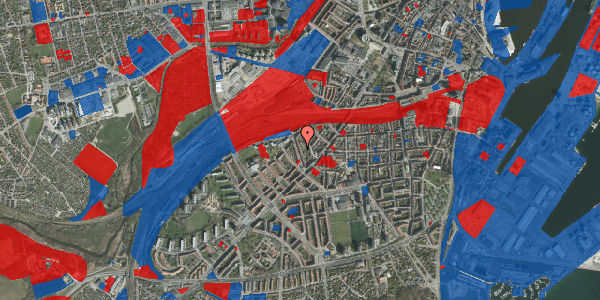 Jordforureningskort på Schleppegrellsgade 14, 3. tv, 8000 Aarhus C