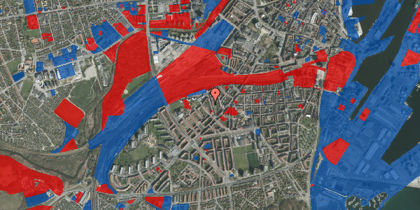 Jordforureningskort på Schleppegrellsgade 15, 1. th, 8000 Aarhus C