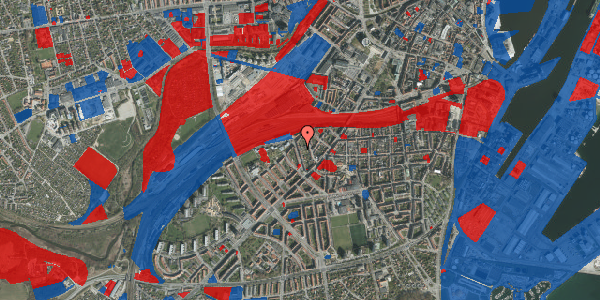 Jordforureningskort på Schleppegrellsgade 18A, 3. th, 8000 Aarhus C