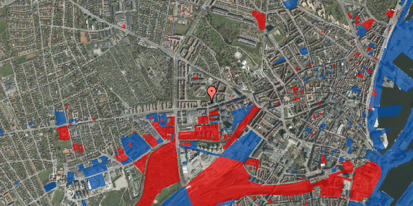 Jordforureningskort på Silkeborgvej 40, 1. tv, 8000 Aarhus C